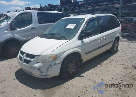 2005 Dodge Caravan Sxt из США, поврежденный, VIN 1D4GP45R35B191016